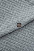 Lattice Texture Retro Flap Pocket Button Shacket